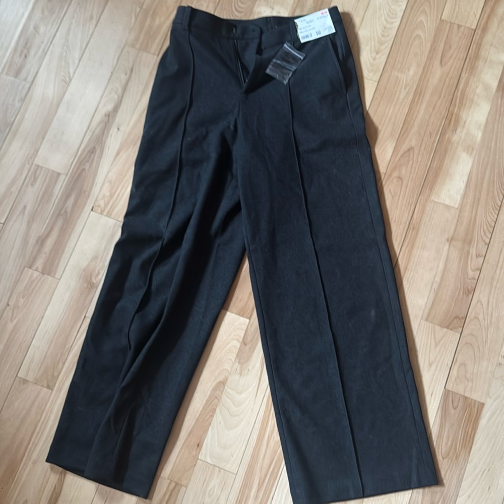 Uniqlo - women brushed jersey wide pants - Medium